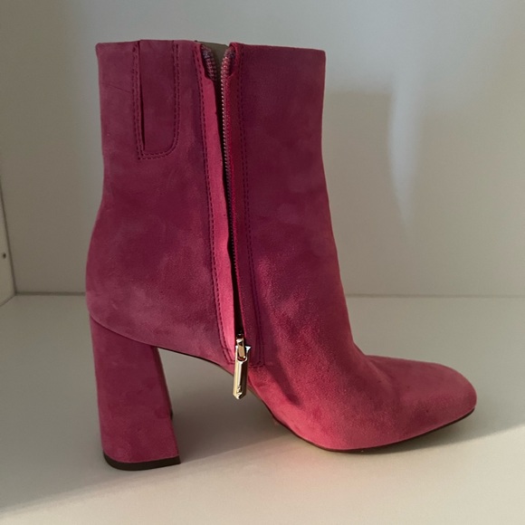 Sam Edelman Pink Fawn Ankle Booties - Picture 4 of 6